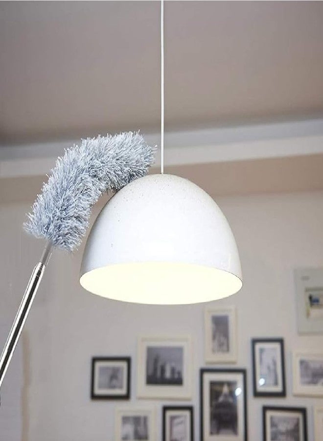 Finalize Microfiber Feather Duster Bendable & Extendable Fan Cleaning Duster with 100 inches Expandable Pole Handle Washable Duster for High Ceiling Fans,Window Blinds, Furniture - Image 3
